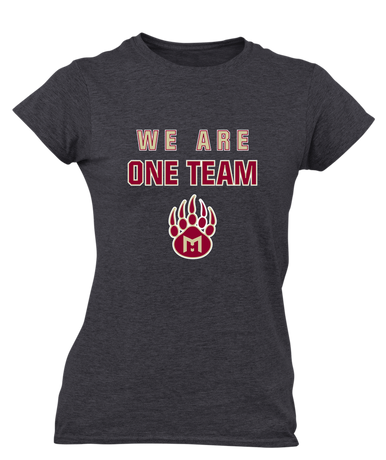 Mission Hills Grizzlies We Are One Team Women's Premium SS T-Shirt