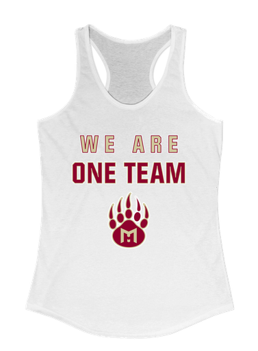 Mission Hills Grizzlies We Are One Team Women's Tank Top
