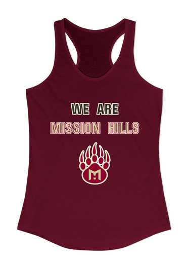 Mission Hills Grizzlies We Are Women's Tank Top