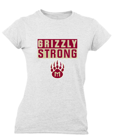 Mission Hills Grizzlies Strong #1 Women's SS T-Shirt