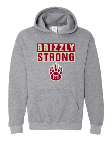 Mission Hills Grizzlies Strong #1 Men's Hoodie