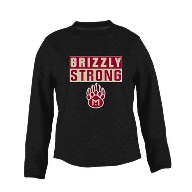 Mission Hills Grizzlies Strong #1 Women's Sweatshirt