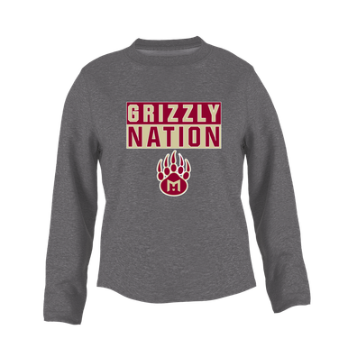 Mission Hills Grizzlies Nation #1 Women's Sweatshirt