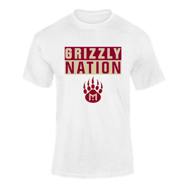 Mission Hills Grizzlies Nation #1 Men's SS T-Shirt