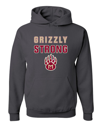 Mission Hills Grizzlies Strong #2 Men's Premium Hoodie