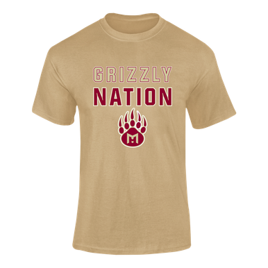 Mission Hills Grizzlies Nation #2 Men's SS T-Shirt