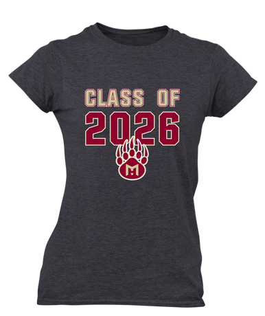 Mission Hills Grizzlies Class of 2026 Women's Premium SS T-Shirt