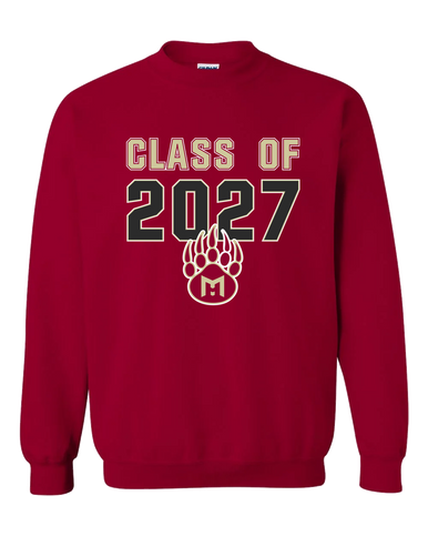 Mission Hills Grizzlies Class of 2027 Men's Sweatshirt