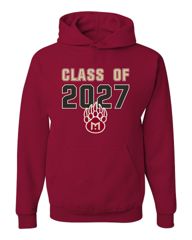 Mission Hills Grizzlies Class of 2027 Men's Premium Hoodie