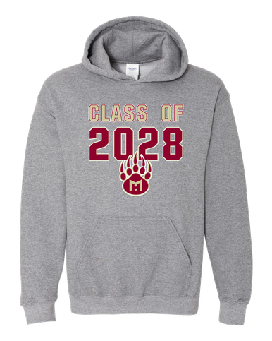 Mission Hills Grizzlies Class of 2028 Men's Hoodie