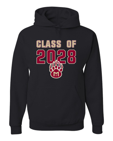 Mission Hills Grizzlies Class of 2028 Men's Premium Hoodie