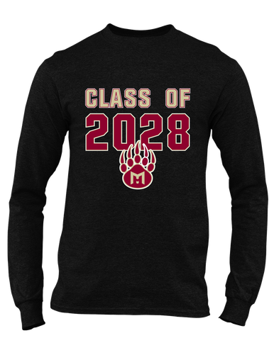 Mission Hills Grizzlies Class of 2028 Men's Premium LS T-Shirt
