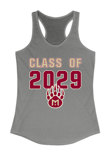 Mission Hills Grizzlies Class of 2029 Women's Tank Top