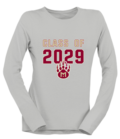 Mission Hills Grizzlies Class of 2029 Women's Premium LS T-Shirt