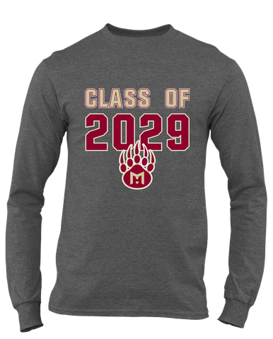 Mission Hills Grizzlies Class of 2029 Men's LS T-Shirt