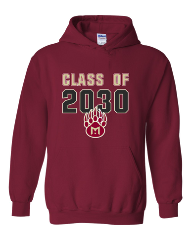 Mission Hills Grizzlies Class of 2030 Men's Hoodie