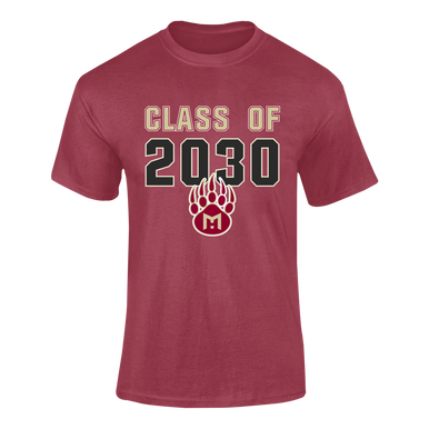 Mission Hills Grizzlies Class of 2030 Men's SS T-Shirt