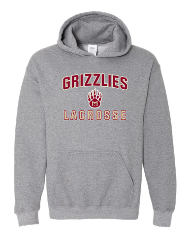 Mission Hills Grizzlies Lacrosse Men's Hoodie
