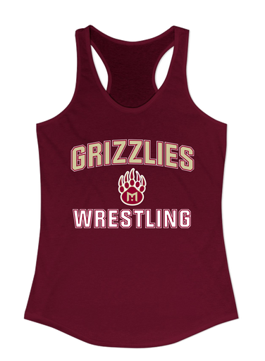 Mission Hills Grizzlies Wrestling Women's Tank Top