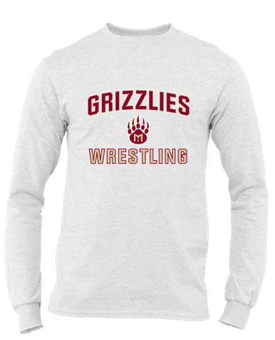 Mission Hills Grizzlies Wrestling Men's Premium LS T-Shirt