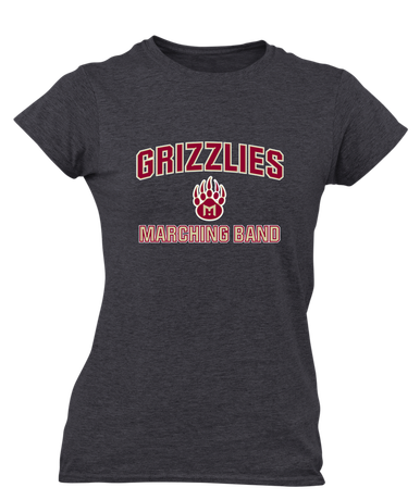 Mission Hills Grizzlies Marching Band Women's SS T-Shirt
