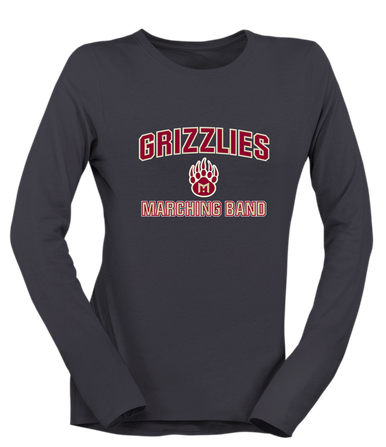 Mission Hills Grizzlies Marching Band Women's Premium LS T-Shirt