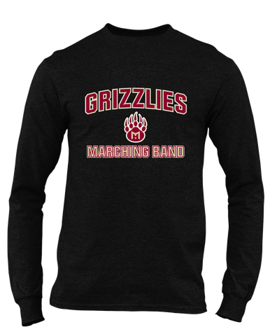Mission Hills Grizzlies Marching Band Men's LS T-Shirt