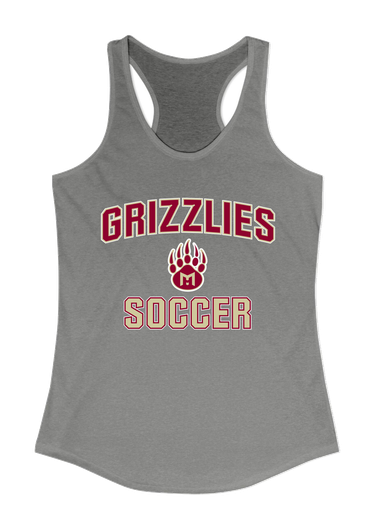Mission Hills Grizzlies Soccer #1 Women's Tank Top
