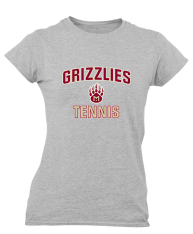 Mission Hills Grizzlies Tennis Women's Premium SS T-Shirt