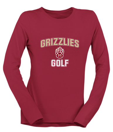 Mission Hills Grizzlies Golf Women's Premium LS T-Shirt
