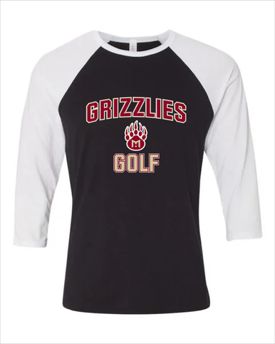 Mission Hills Grizzlies Golf Men's Baseball T-Shirt