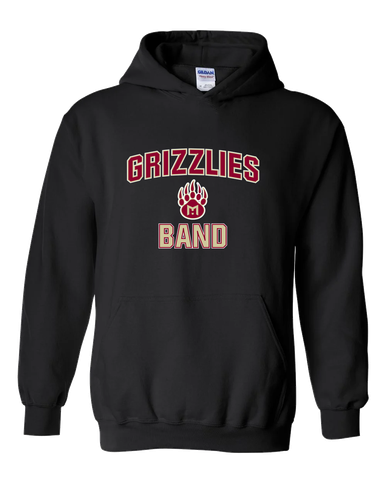 Mission Hills Grizzlies Band # 1 Men's Hoodie