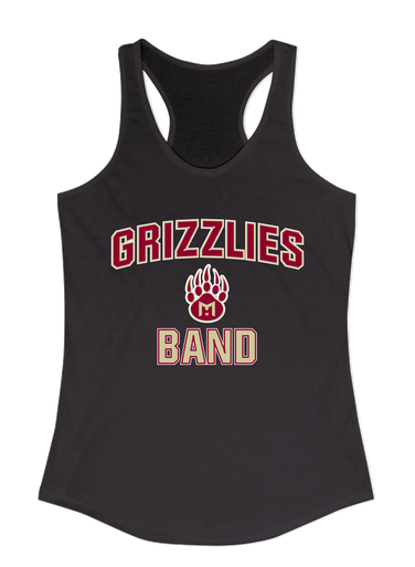 Mission Hills Grizzlies Band # 1 Women's Tank Top