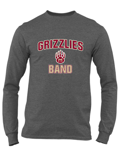 Mission Hills Grizzlies Band # 1 Men's LS T-Shirt