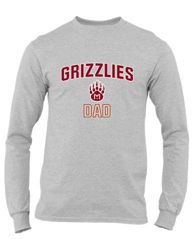 Mission Hills Grizzlies Dad Men's Premium LS T-Shirt