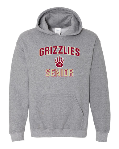 Mission Hills Grizzlies Senior #1 Men's Hoodie