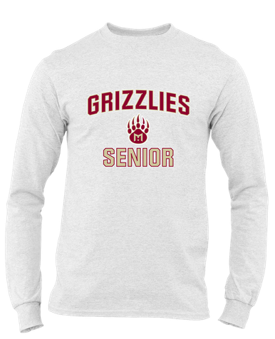 Mission Hills Grizzlies Senior #1 Men's LS T-Shirt