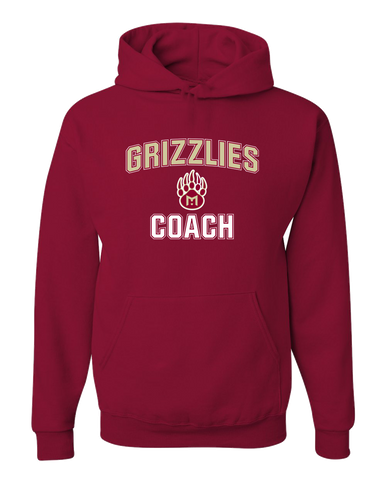 Mission Hills Grizzlies Coach Men's Premium Hoodie