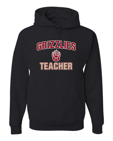 Mission Hills Grizzlies Teacher Men's Premium Hoodie