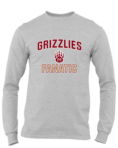 Mission Hills Grizzlies Fanatic Men's LS T-Shirt