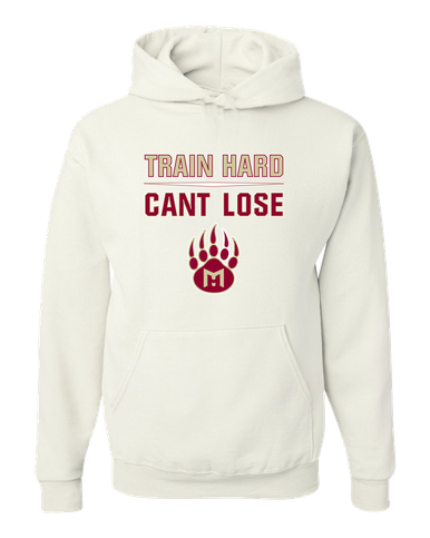 Mission Hills Grizzlies Train Hard, Can't Lose Men's Premium Hoodie
