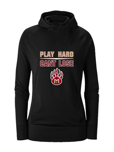 Mission Hills Grizzlies Play Hard, Can't Lose Women's Hoodie