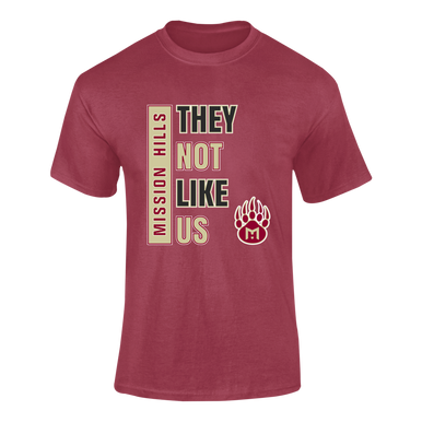 Mission Hills Grizzlies They Not Like Us #1 Men's Premium SS T-Shirt