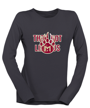 Mission Hills Grizzlies They Not Like Us #2 Women's LS T-Shirt