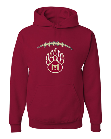 Mission Hills Grizzlies Football #2 Men's Premium Hoodie