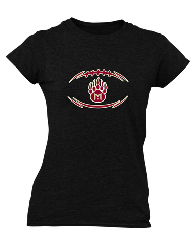 Mission Hills Grizzlies Football #3 Women's SS T-Shirt