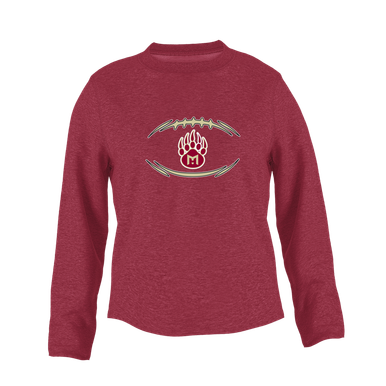 Mission Hills Grizzlies Football #3 Women's Sweatshirt