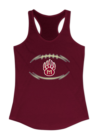 Mission Hills Grizzlies Football #3 Women's Tank Top
