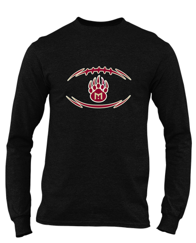 Mission Hills Grizzlies Football #3 Men's Premium LS T-Shirt