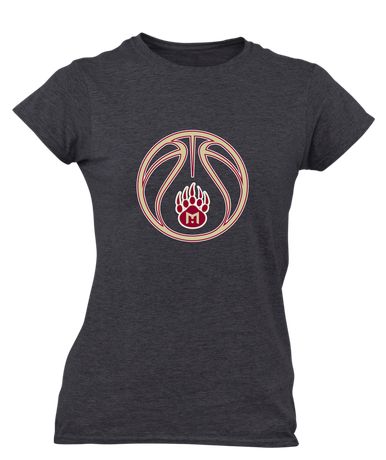 Mission Hills Grizzlies Basketball #2 Women's Premium SS T-Shirt